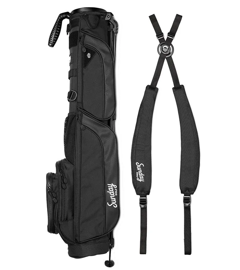 Sunday Golf Loma XL Carry Golf Bag  - Matte Black