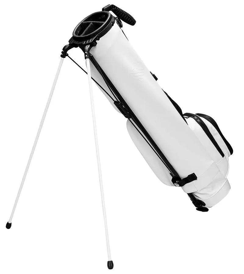 Sunday Golf Loma XL S-Class Golf Bag - White Vegan Leather