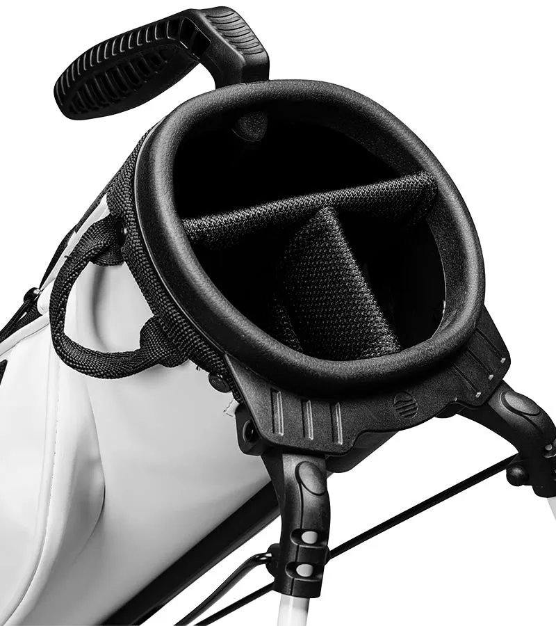 Sunday Golf Loma XL S-Class Golf Bag - White Vegan Leather