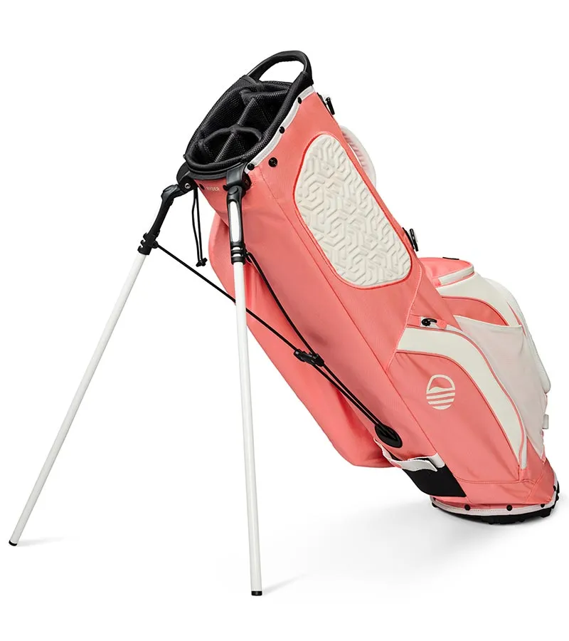 Sunday Golf Ryder Full Size Stand Golf Bag - Coral