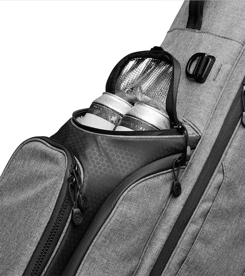 Sunday Golf Ryder Full Size Stand Golf Bag - Heather Gray