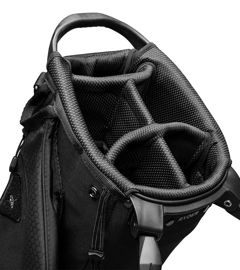 Sunday Golf Ryder Full Size Stand Golf Bag - Matte Black