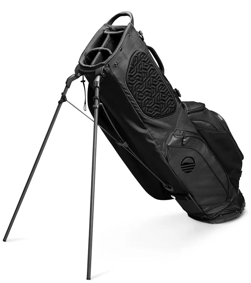 Sunday Golf Ryder Full Size Stand Golf Bag - Matte Black