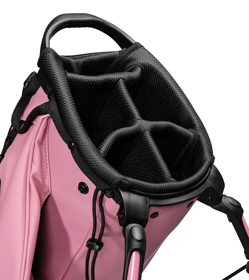 Sunday Golf Ryder S-Class Full Size Stand Golf Bag - Dusty Pink Vegan Leather