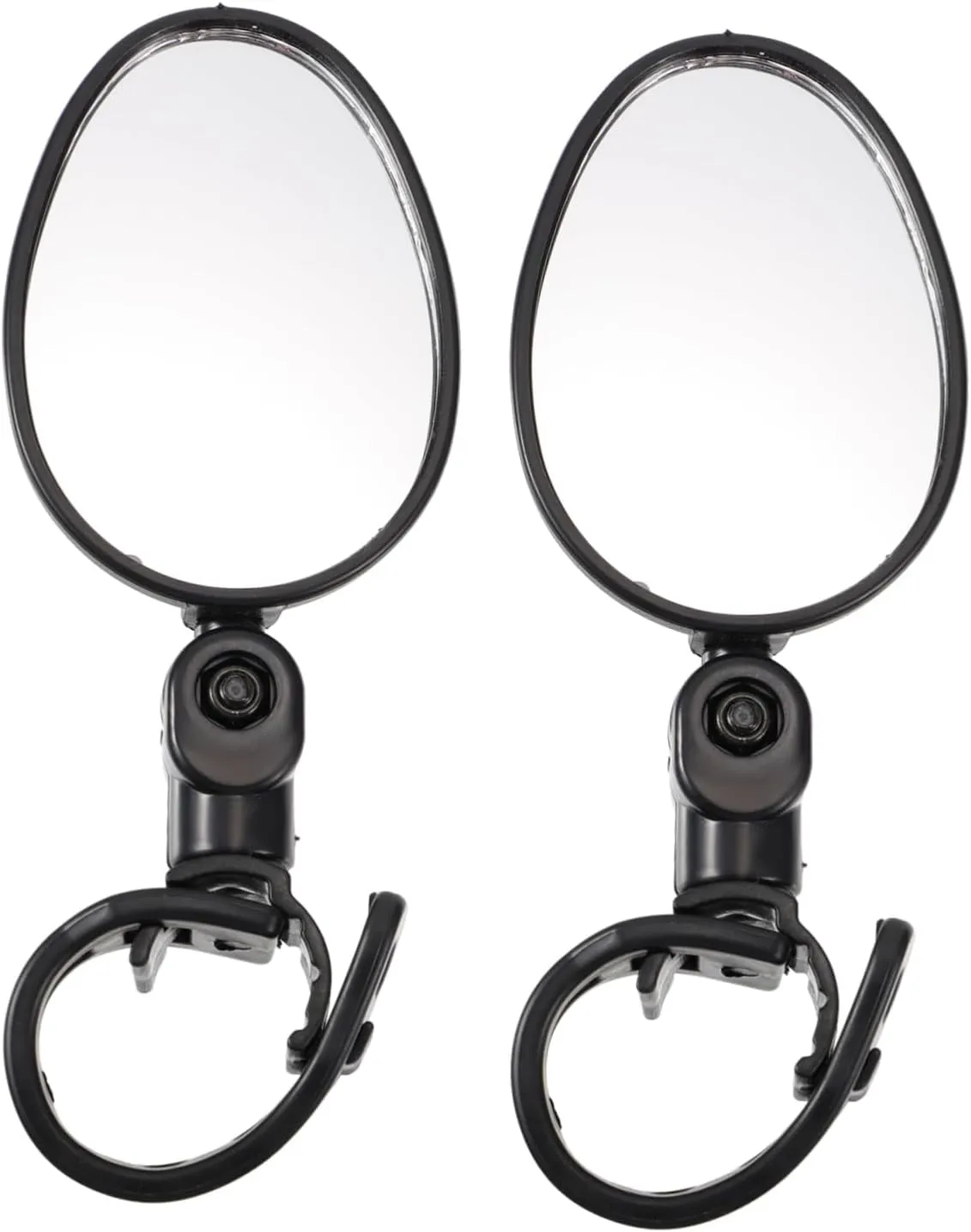 SUPVOX 6pcs Bike Rearview Mirror Handlebar Safety Mirror Cycling Accessory for and Folding Scratch-resistant Polished