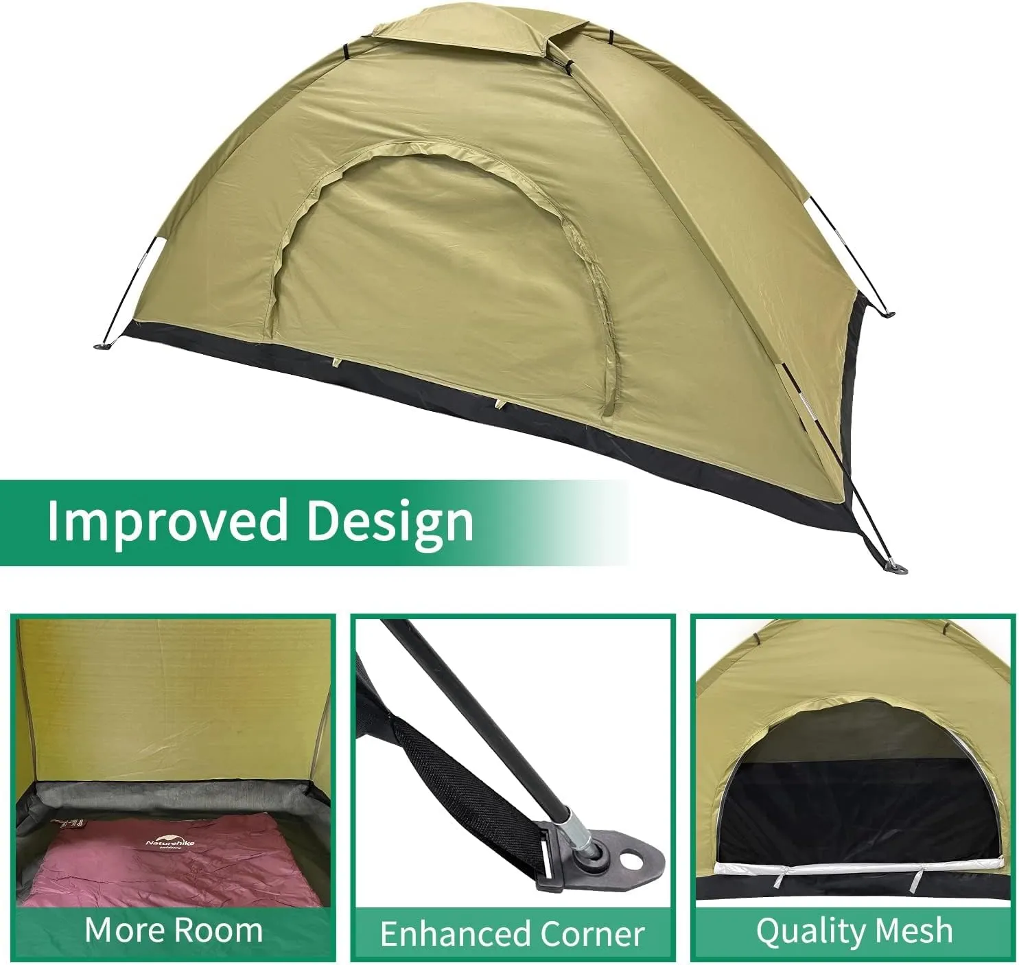 Sutekus Tent Camouflage Patterns Camping Tent Backpacking Tent for Camping Hiking 【Outdoor Equipment】