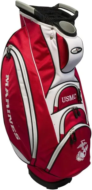 Team Golf 10-Way Top with Integrated Dual Handle & External Putter Well, Cooler Pocket, Padded Strap, Umbrella Holder & Removable Rain Hood
