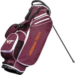 Team Golf NCAA Virginia TECH Birdie Stand Golf Bag, Lightweight, 14-Way Club Divider, Spring Action Stand, Insulated Cooler Pocket, Velcro Glove and Umbrella Holder & Padded Handles