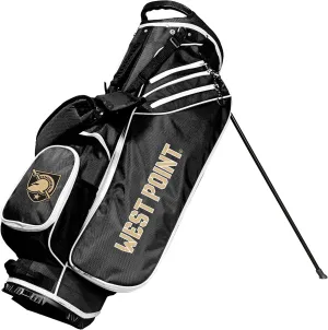 Team Golf NCAA WESTPOINT - Army Birdie Stand Golf Bag, Lightweight, 14-Way Club Divider, Spring Action Stand, Insulated Cooler Pocket, Velcro Glove and Umbrella Holder & Padded Handles