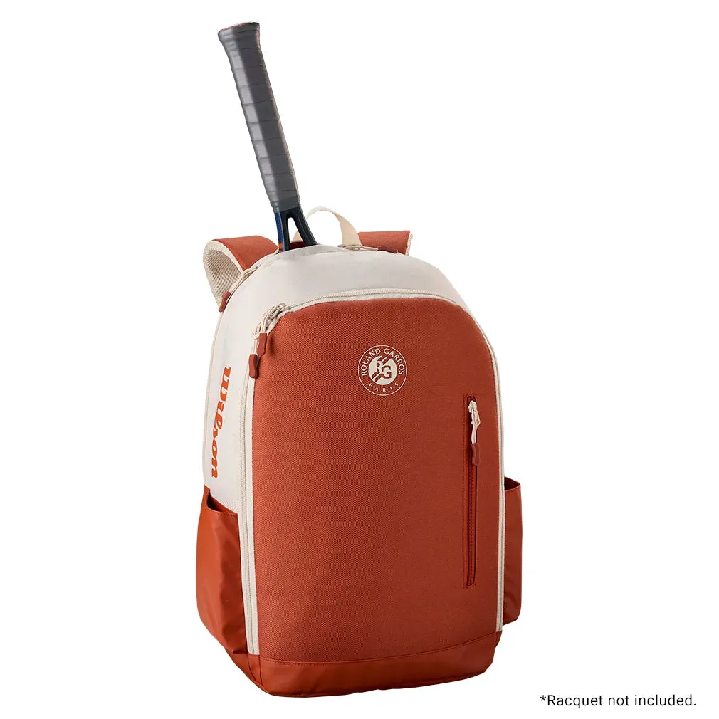Team Roland Garros 2025 Tennis Backpack Cream and Clay