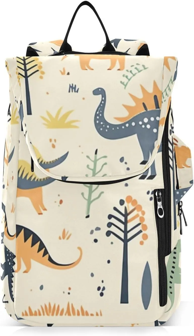 Tennis Bag Tennis Backpack for Women Men, Tennis Bag Holds 2 Rackets, Pickleball Paddles Balls, Badminton Squash, Cute Dinosaur (12)