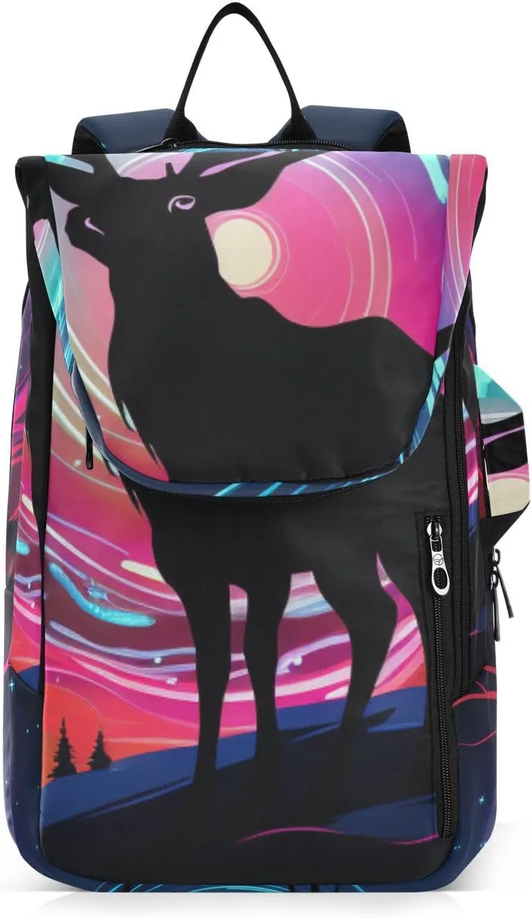 Tennis Bag Tennis Backpack for Women Men, Tennis Bag Holds 2 Rackets, Pickleball Paddles Balls, Badminton Squash, Elk (23)