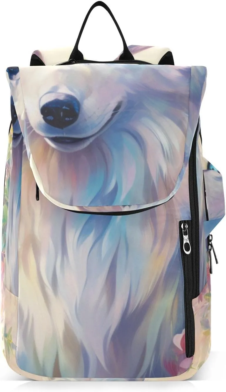 Tennis Bag Tennis Backpack for Women Men, Tennis Bag Holds 2 Rackets, Pickleball Paddles Balls, Badminton Squash, Wolf (27)