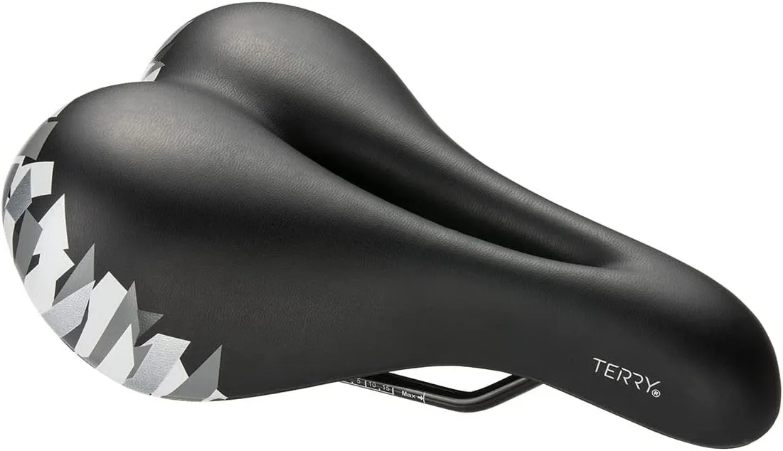 Terry Cite X Bike Women's Saddle - Designed/Contoured for Recreational Riders - Comfortable and Shock Absorbing