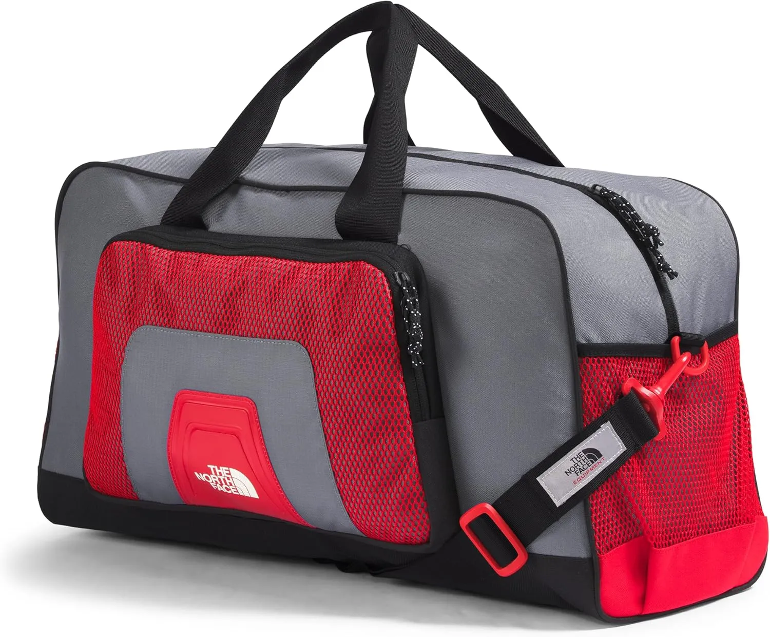 THE NORTH FACE Y2K Duffel, Smoked Pearl/TNF Red/TNF Black, One Size