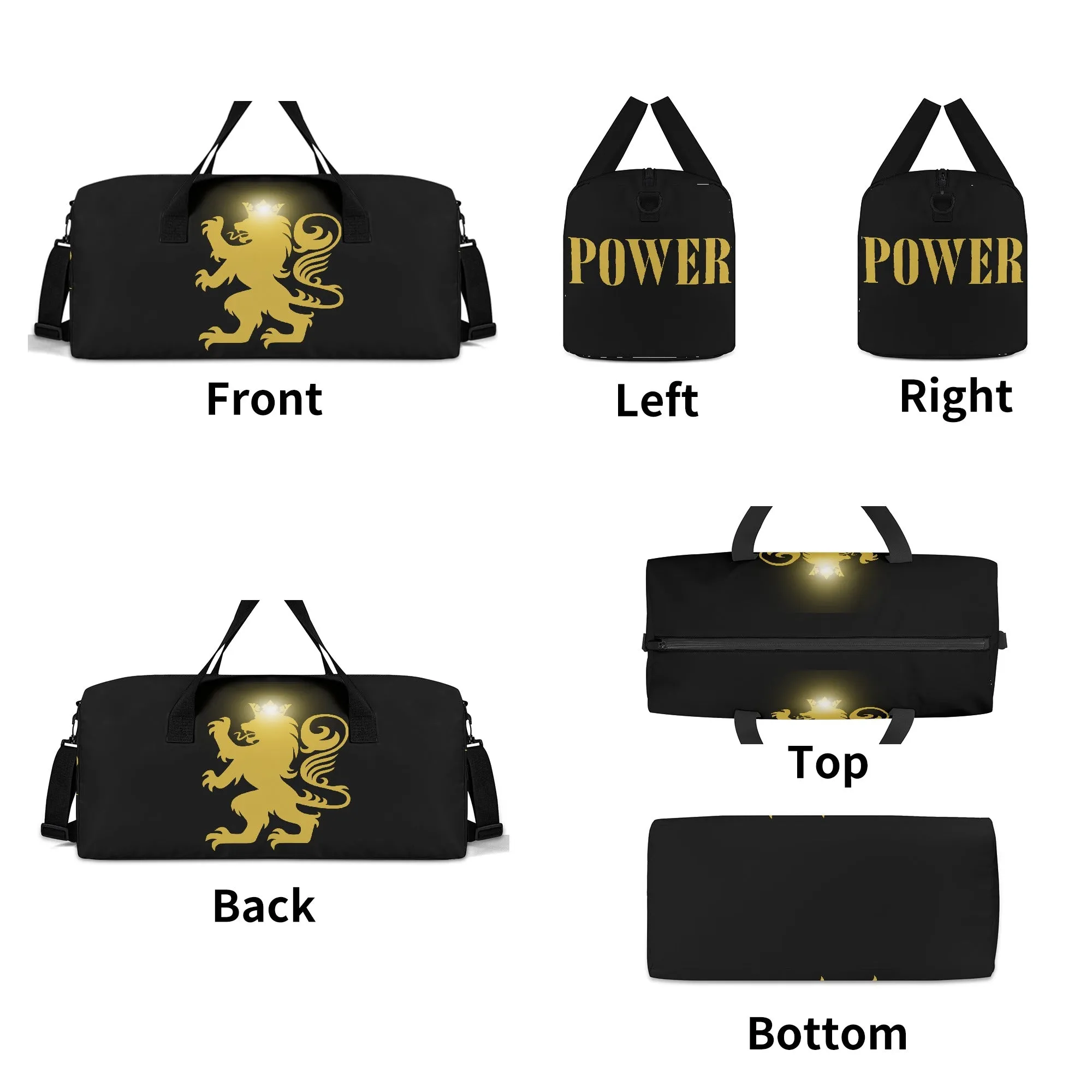 The Royal Lion's Power Duffel Bags