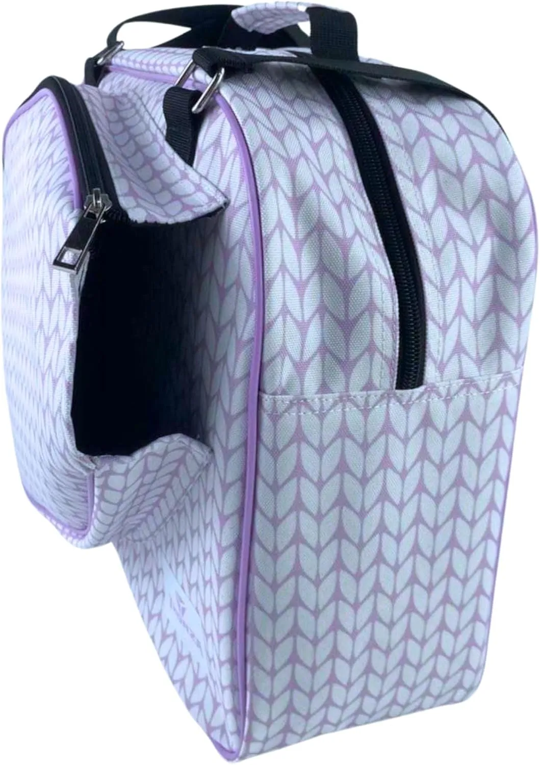 Thorza Pickleball Bag for Women with Paddle Holder, Mesh Side Pocket, Large Inner Storage, Carry Handle, and Adjustable Shoulder Strap, Sports Equipment for Amateurs and Pros