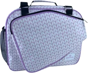 Thorza Pickleball Bag for Women with Paddle Holder, Mesh Side Pocket, Large Inner Storage, Carry Handle, and Adjustable Shoulder Strap, Sports Equipment for Amateurs and Pros