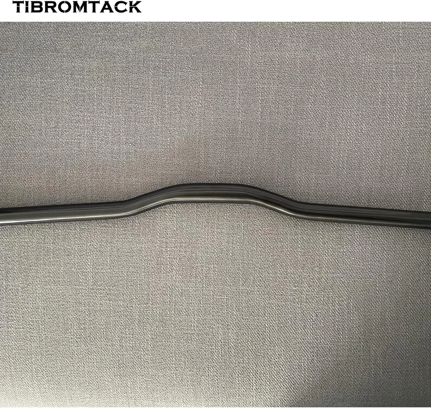 Titanium Handle Bar for Brompton bicycle 7° Riser 25.4mm can fit w3 Sixty Folding Bike Lightweight (TITANIUM COLOR, 600)