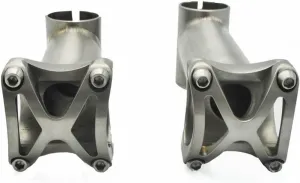 TiTo Titanium Bicycle Stem Bike Stem MTB Mountain Road Handlebar Stem 25.4mm/31.8mm X Length 50/60/70/80/90/100/110/120mm (X Style 31.8mm, Length 80mm)
