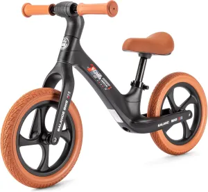 Toddler Balance Bike 2 Year Old, 12 inch Balance Bicycle for Kids 24 Months to 6 Years, Push Bicycle with Footrest, Adjustable Seat Training Bike Gift Bike for 2-6 Boys Girls