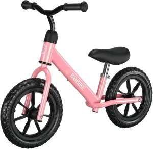 Toddler Balance Bike Toys for 2 to 5 Year Old Girls Boys Adjustable Seat and Handlebar No-Pedal Training Bike Best Gifts for Kids