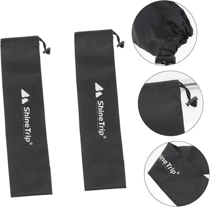 Toddmomy 2PCS Tent Pole Bag Fishing Rod Bag Tent Pole Storage Bag Outdoor Awning Portable Clothesline Hiking Poles Bag Pole Carry Bag Portable Storage Pouch Fishing Rod Pouch Camping Cane