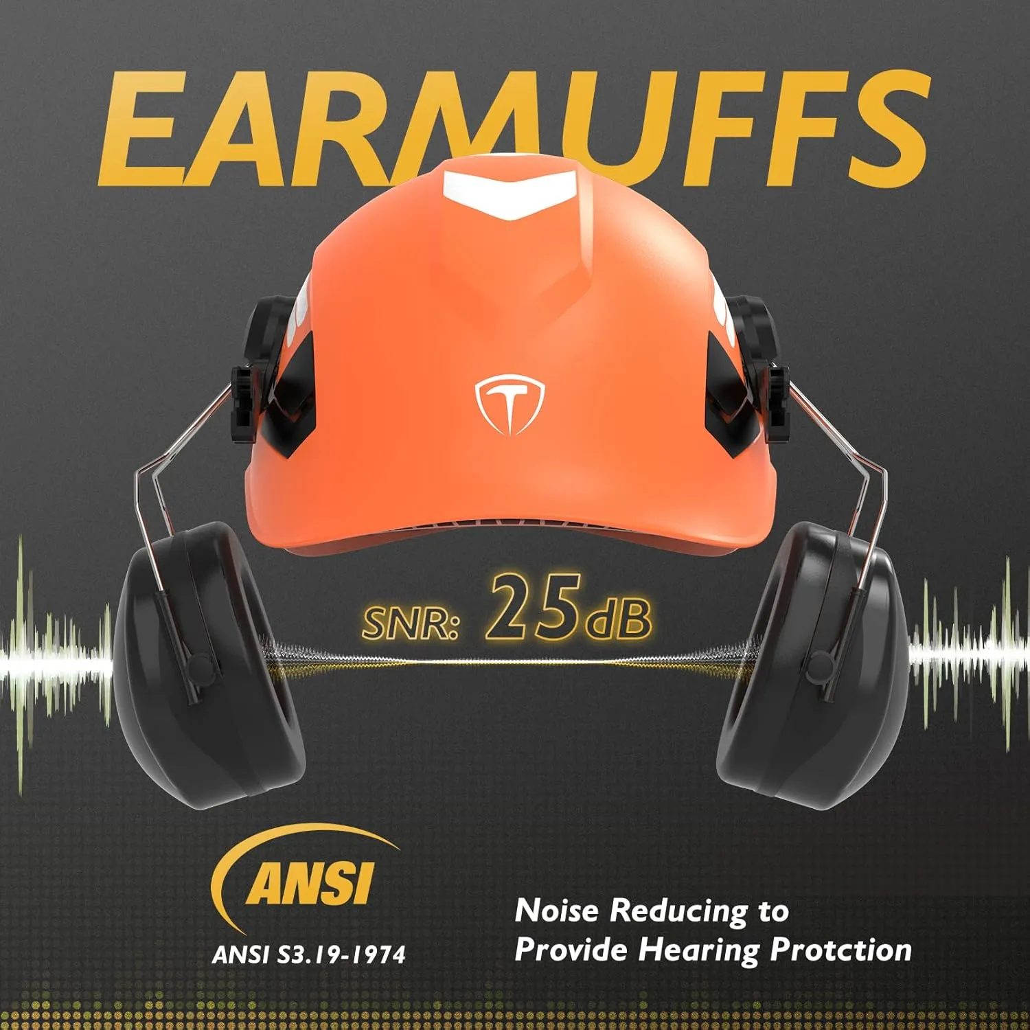TOOLIOM Chainsaw Helmet with Face Shield and Ear Muffs, Forestry Safety Helmet, ANSI Z89.1 Certified Arborist Helmet, Chainsaw Safety Equipment