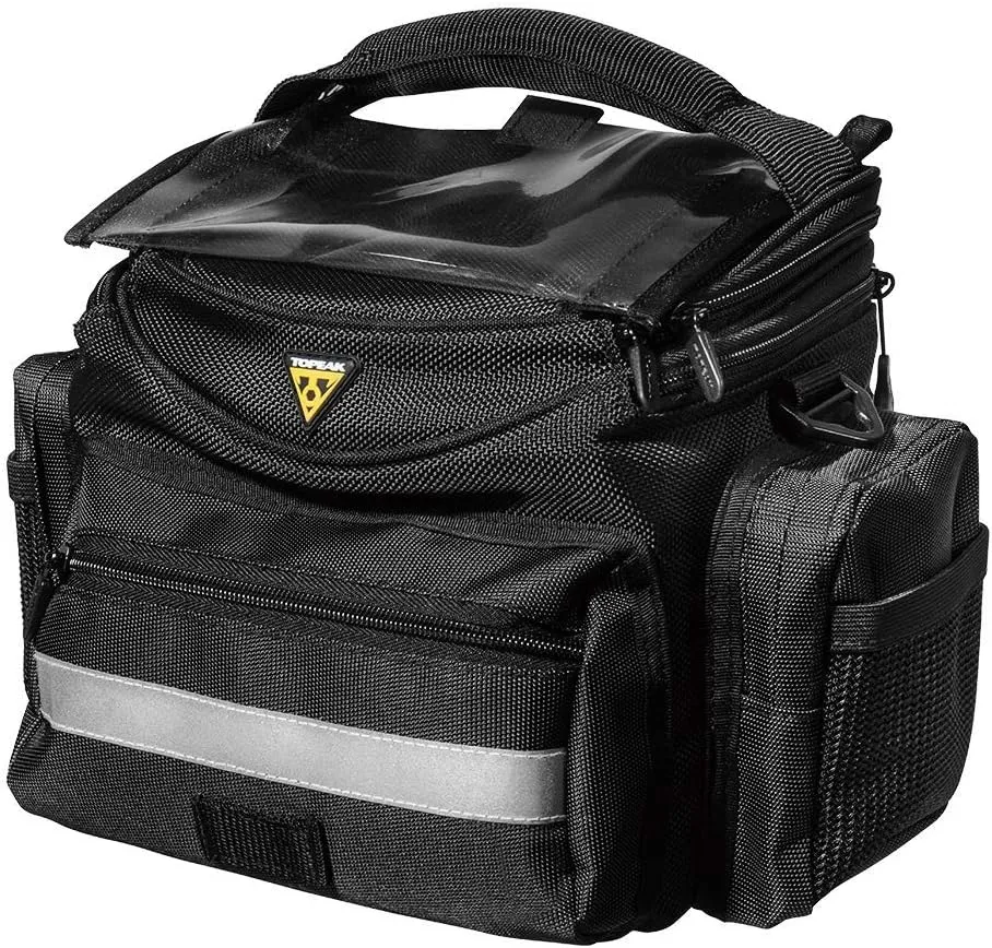 TOPEAK TourGuide Handlebar Bike Bag with Rain Cover