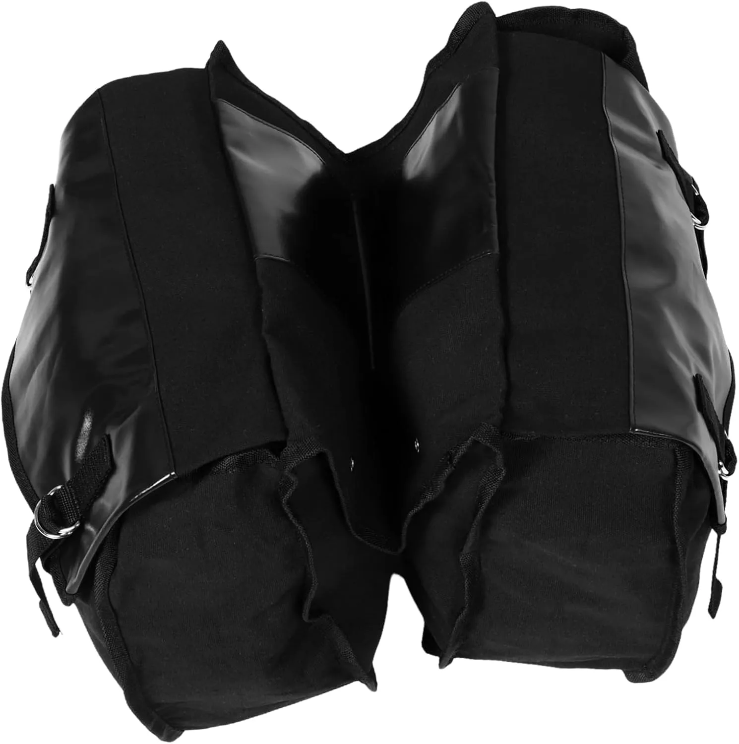Totority Large Capacity Bike Travel Bag Waterproof Cycling Pannier Bag for Mountain Bikes Motorcycles Canvas Handlebar Accessories