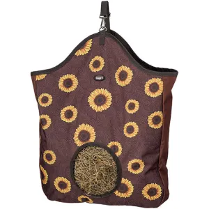 Tough 1 Sunflower Print Nylon Hay Bag