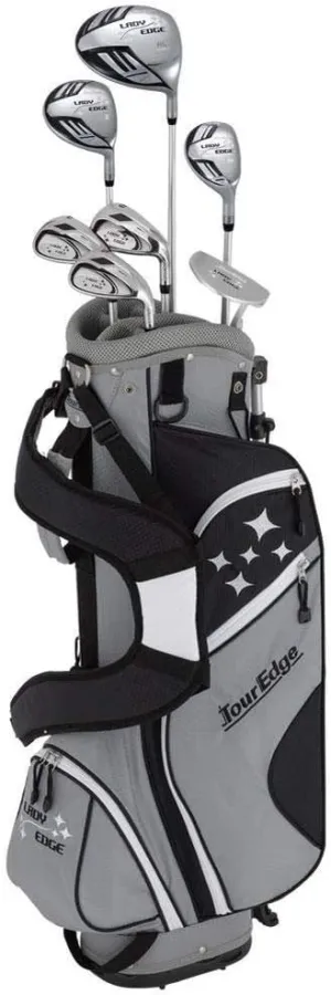 Tour Edge Golf Lady Edge Starter Set W/Stand Bag