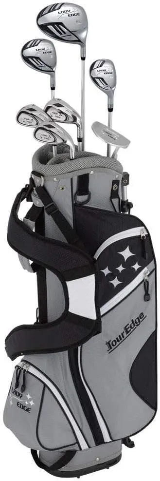 Tour Edge Golf Lady Edge Starter Set W/Stand Bag