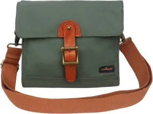 TOURBON Canvas Cycling Bike Handlebar Bag Bicycle Saddlebags Shoulder Messenger Storage
