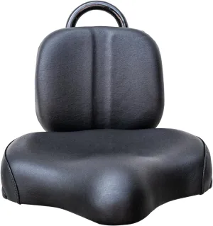 Tracer Large Beach Cruiser Bike Seat with Backrest, Waterpoof Replacement Soft PU Crushion