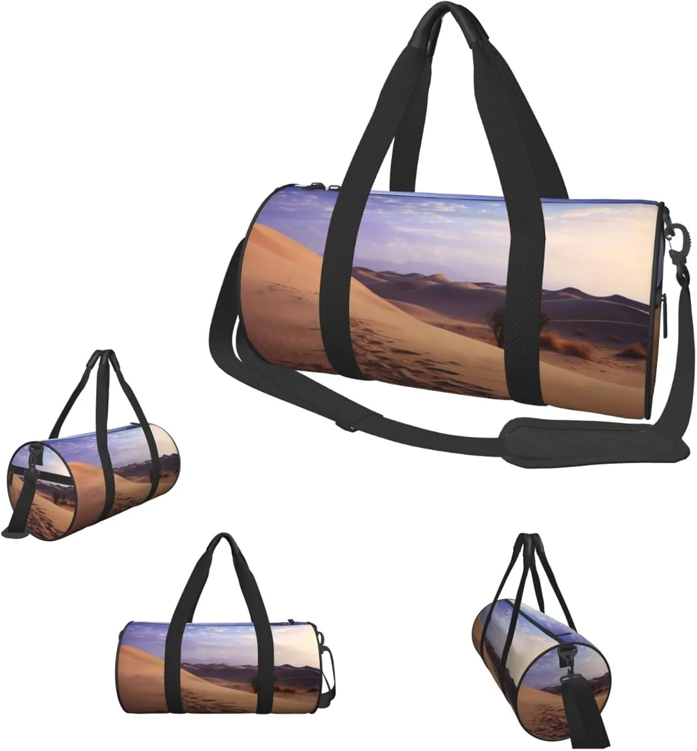 Travel Duffel Bag Desert Weekender Overnight Bag For Men Women Large Capacity Sports Gym Bag Canvas Carry On Tote Bags For Travel Yoga