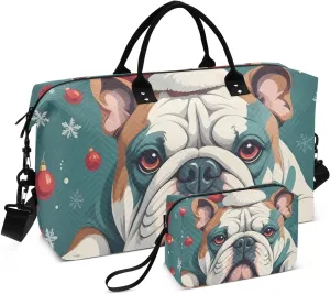 Travel Duffel Bags for Unisex-Adult, Personal Item Travel Duffel Bag with Shoes Compartment, Carry On Bag for Women, Travel, Gym, Weekend,Lying on His Stomach