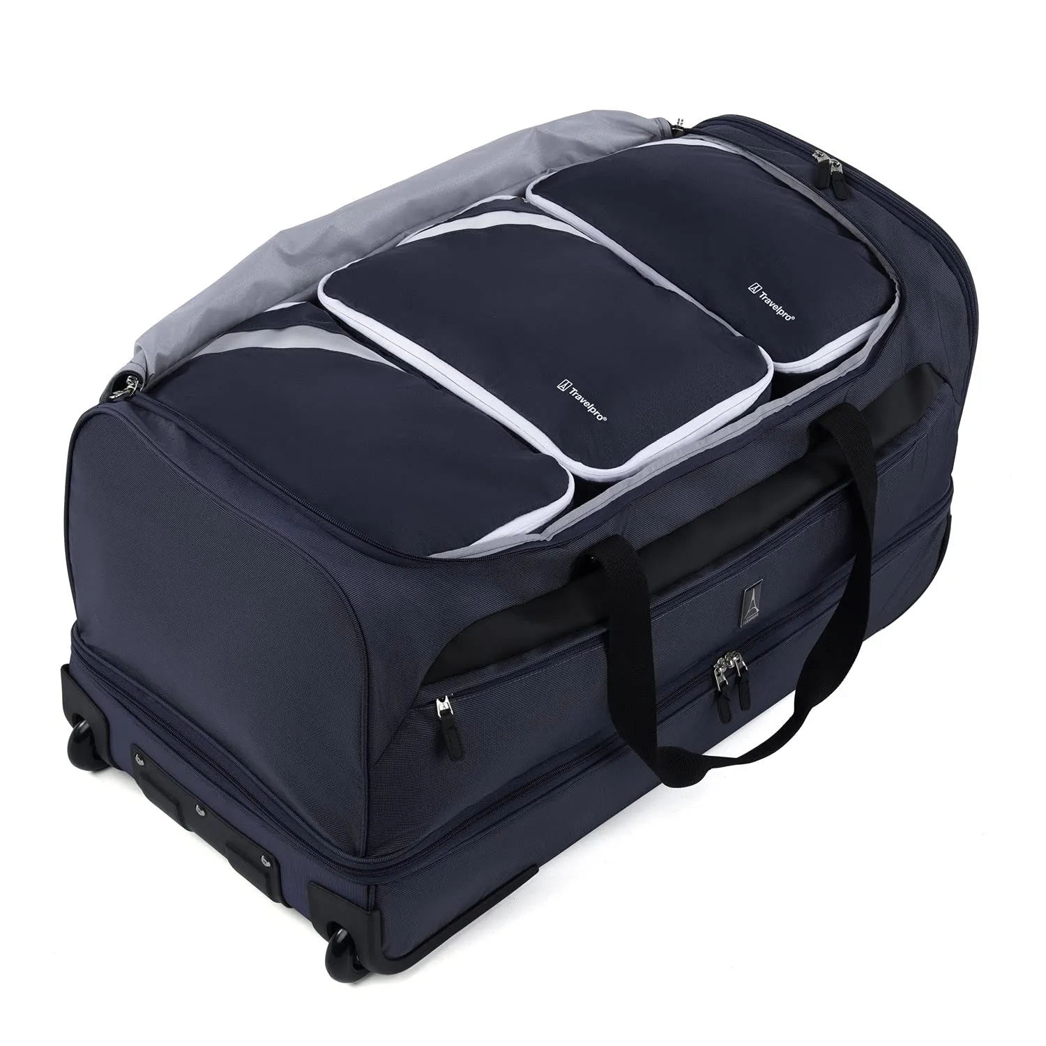 Travelpro Roadtrip 30 Drop-Bottom Rolling Duffel with Packing Cubes U4