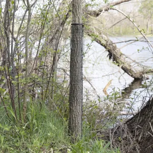 Tree Guards | Mesh Tree Bark Protector | Tree Deer Protection | Tree Trunk Protectors | 48" Tall x 4" Diameter (5 Pack)
