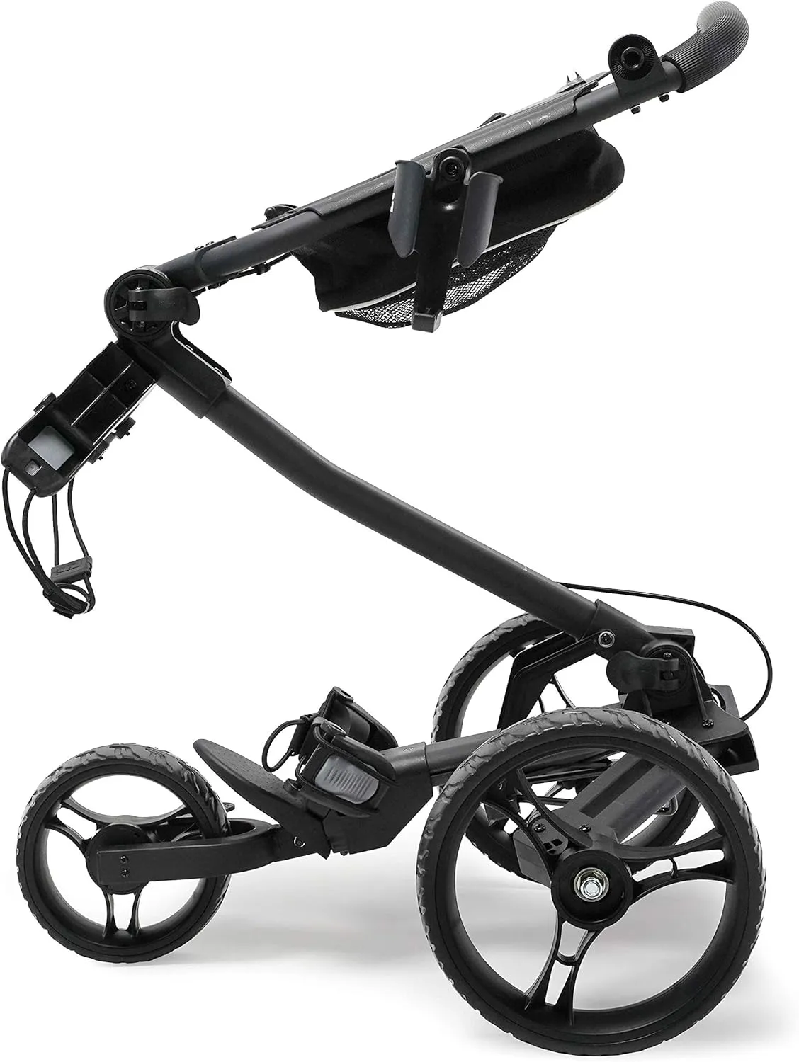 Trilite Golf Push Cart | Lightweight and Folding Golf Cart | Adjustable Golf Bag Stand