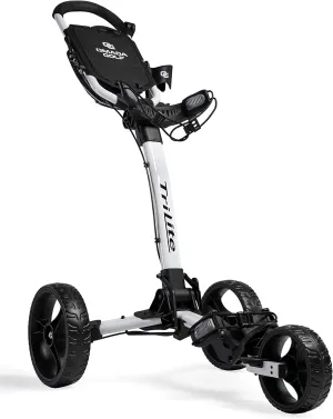 Trilite Golf Push Cart | Lightweight and Folding Golf Cart | Adjustable Golf Bag Stand