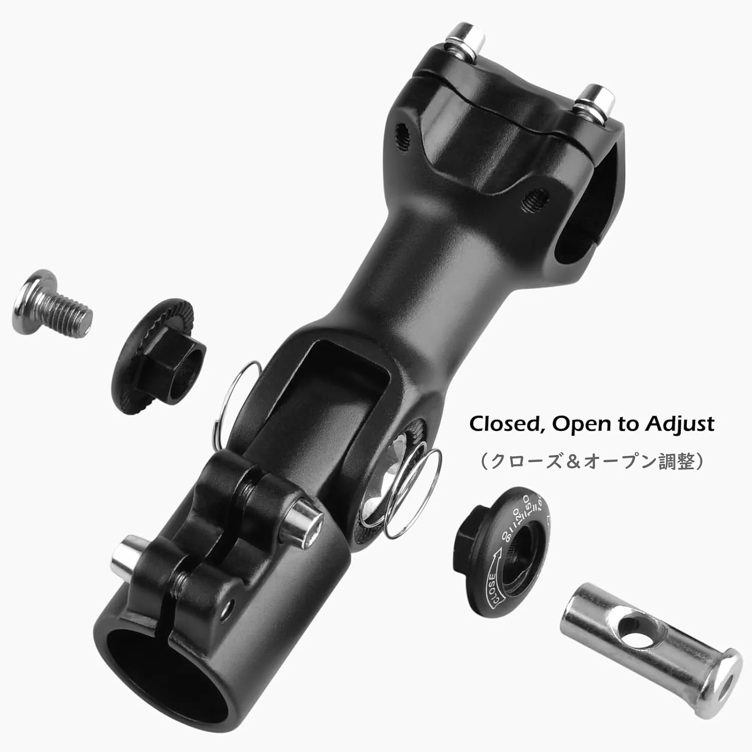 TRIWONDER Bike Stem Riser Handlebar Extender Bicycle Fork Stem for MTB BMX Mountain Bike Aluminium Alloy Head Up Adapter