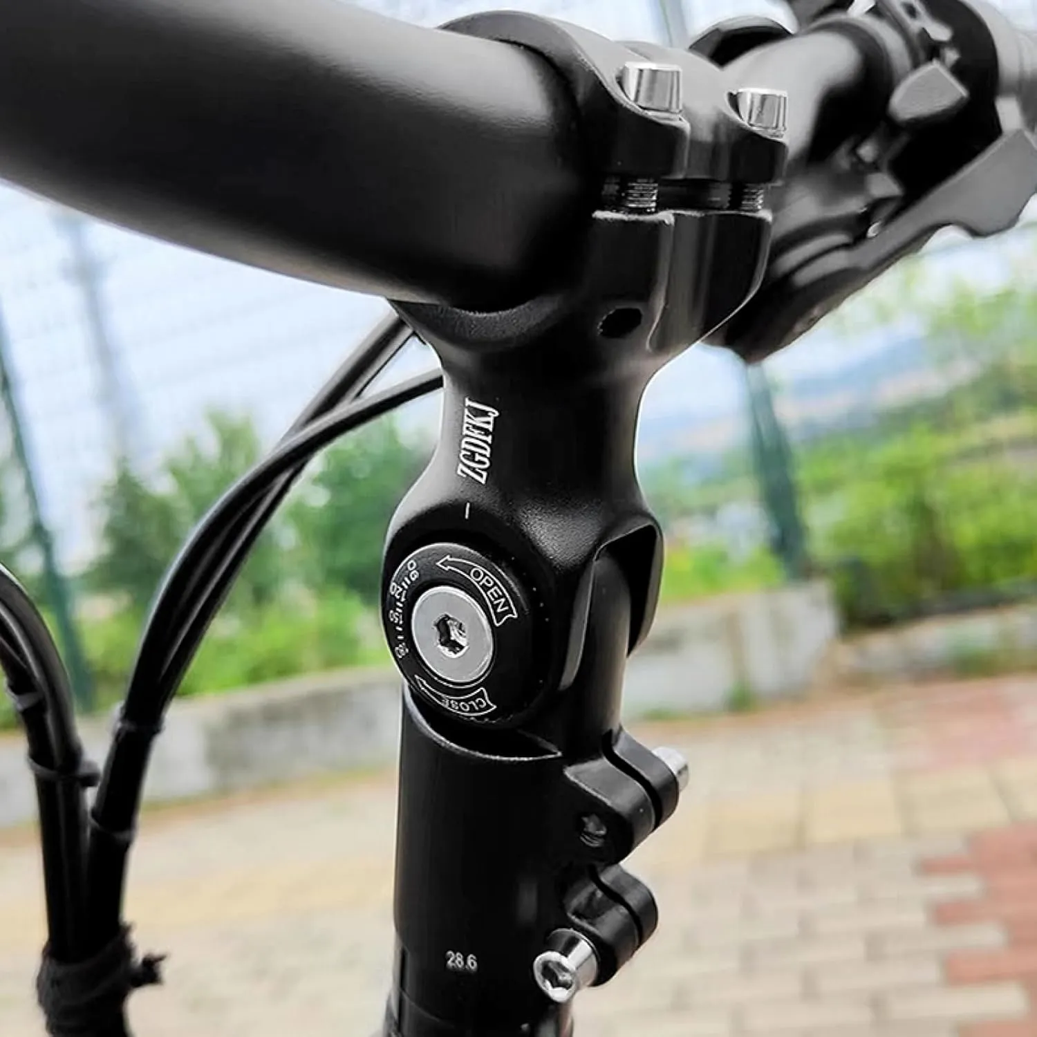 TRIWONDER Bike Stem Riser Handlebar Extender Bicycle Fork Stem for MTB BMX Mountain Bike Aluminium Alloy Head Up Adapter