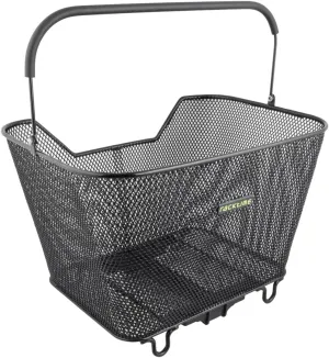 Tubus Unisex - Adult Racktime Baskit System Basket, Black, 42 x 30 x 27 cm