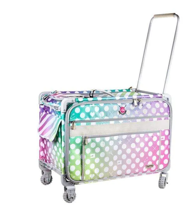 Tutto  TULA Pink XL Travel Case Luggage Roller Bag on Wheels -EXTRA LARGE-TPTUTTOXL