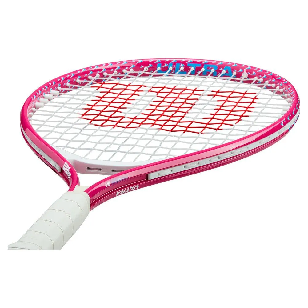 Ultra Power Junior 21 Prestrung Tennis Racquet Pink