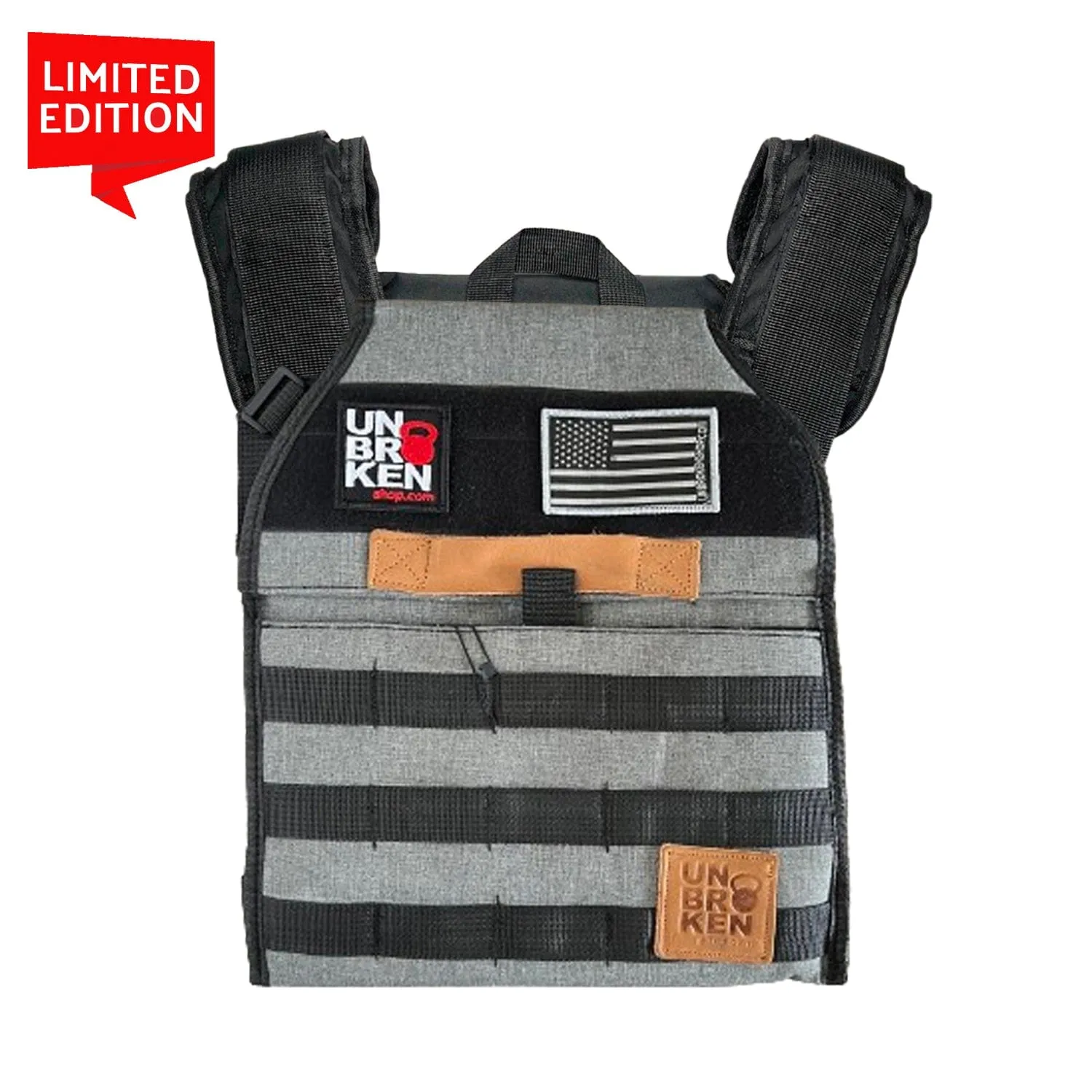 UNBROKEN Classic weight vest   Sand Plates