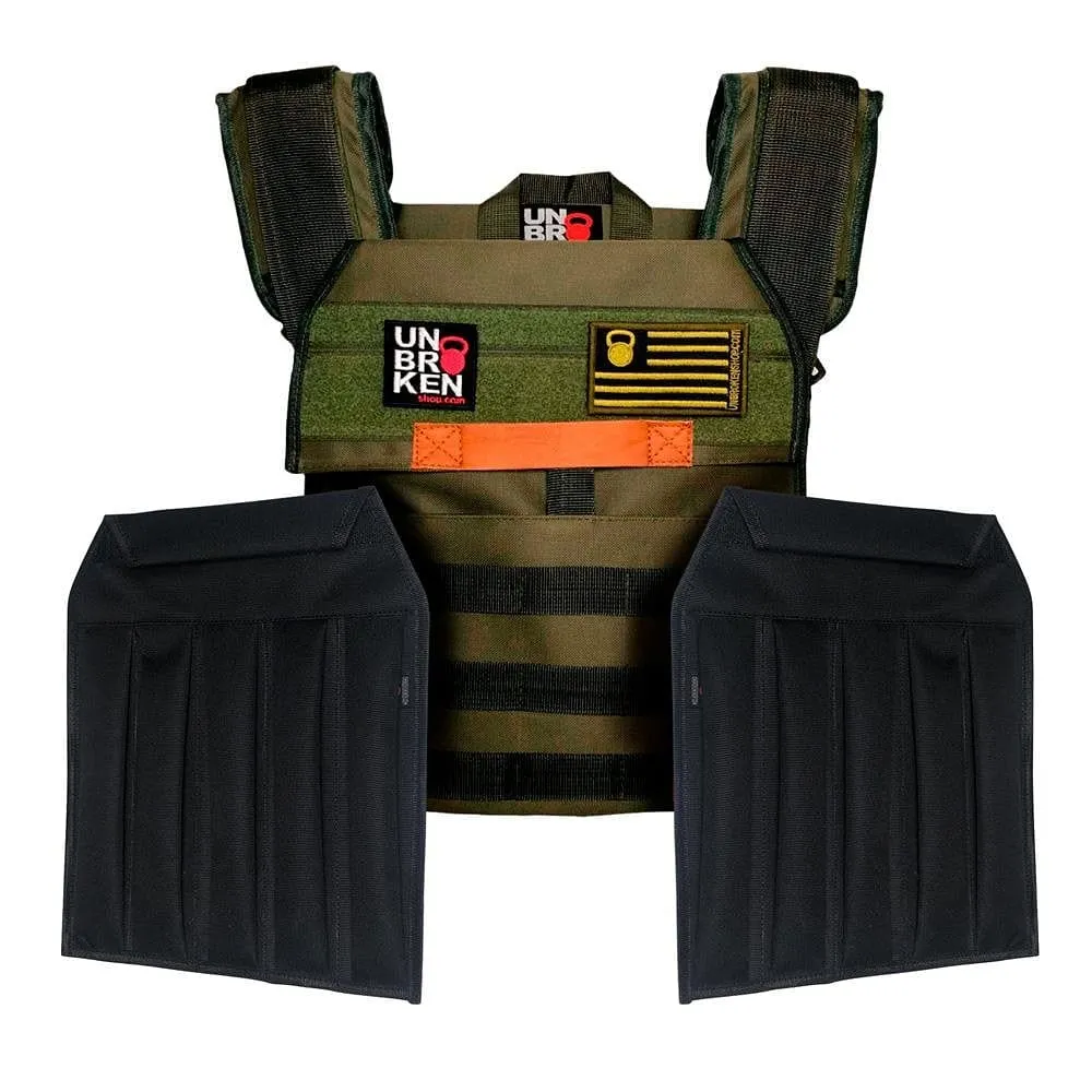 UNBROKEN Classic weight vest   Sand Plates