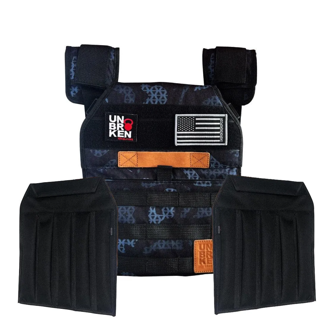 UNBROKEN Classic weight vest   Sand Plates