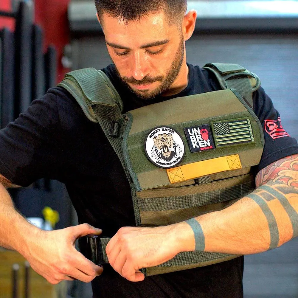 UNBROKEN Classic weight vest   Sand Plates